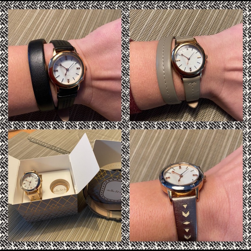 Stella and Dot Icon convertible watch